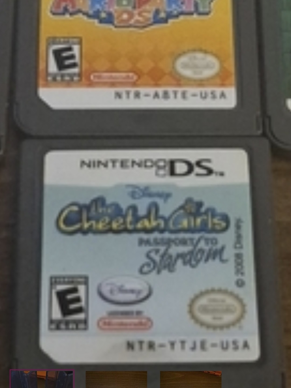 Nintendo Mario Party / Nintendogz/cooking Mama 2/ Cheatah Girls With Case - Picture 3 of 5